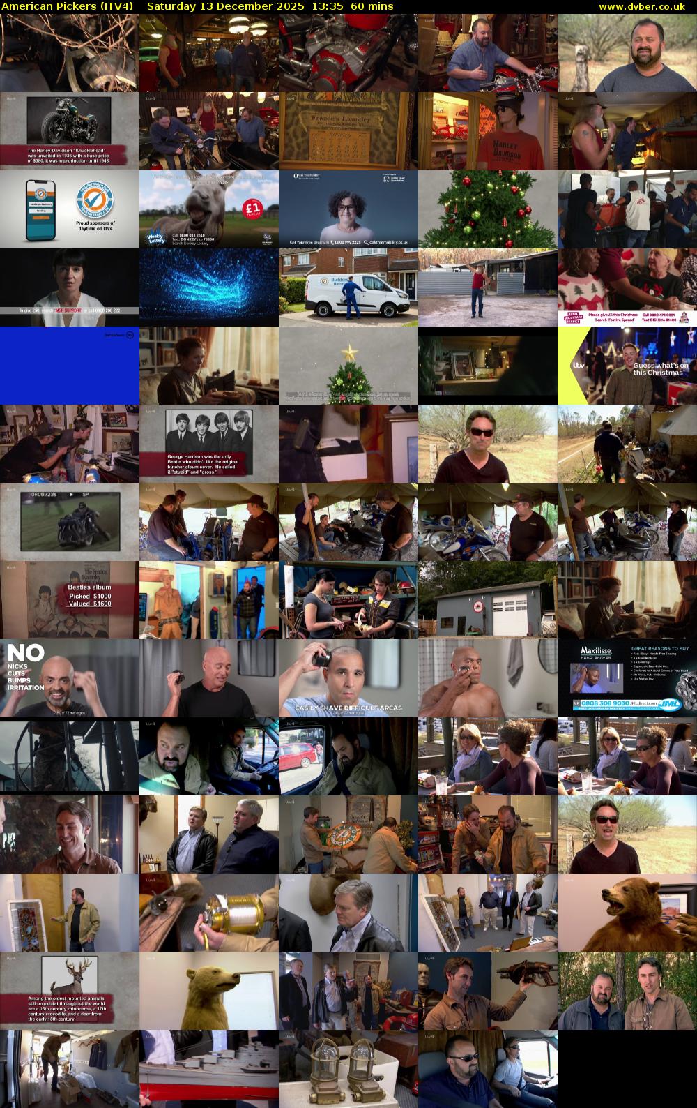 American Pickers (ITV4) Saturday 13 December 2025 13:35 - 14:35