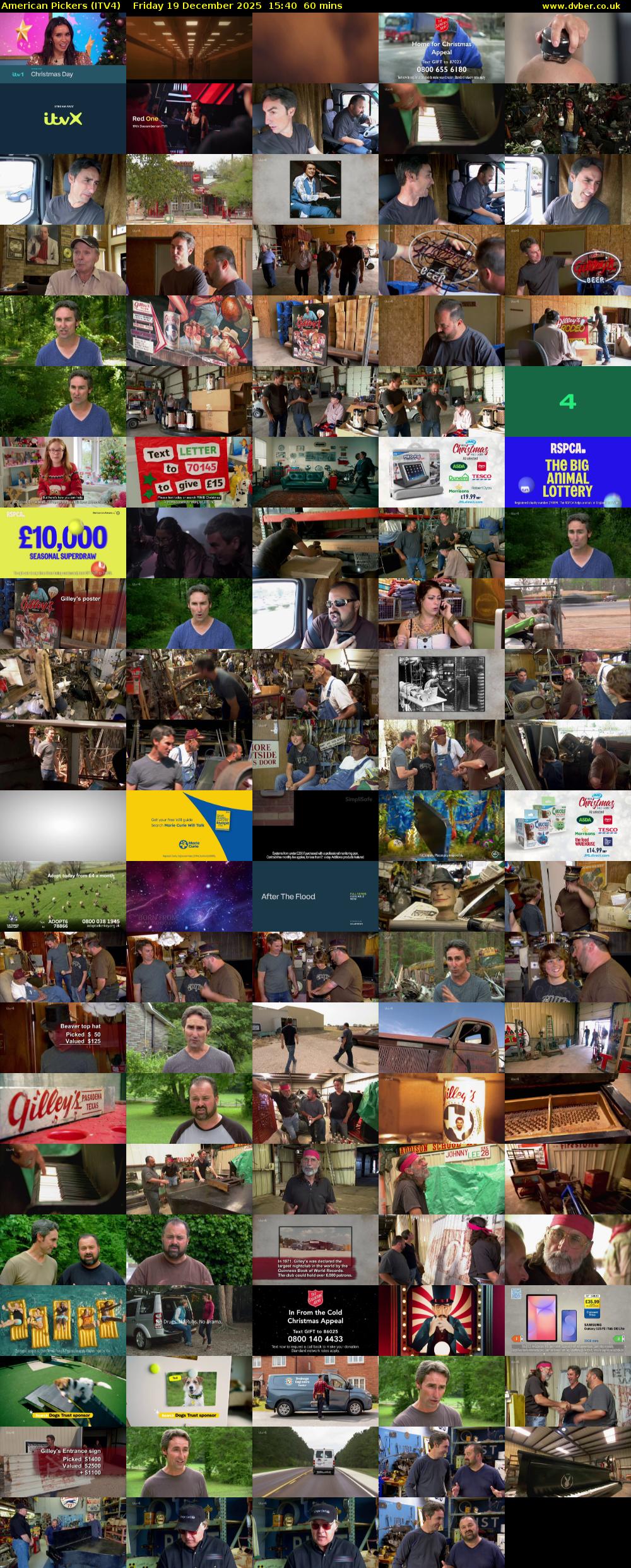 American Pickers (ITV4) Friday 19 December 2025 15:40 - 16:40