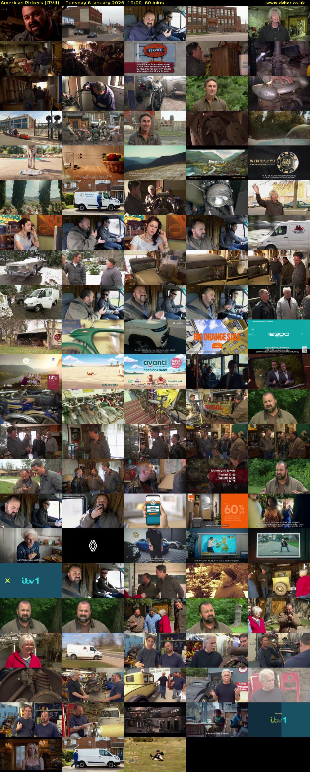 American Pickers (ITV4) Tuesday 6 January 2026 19:00 - 20:00