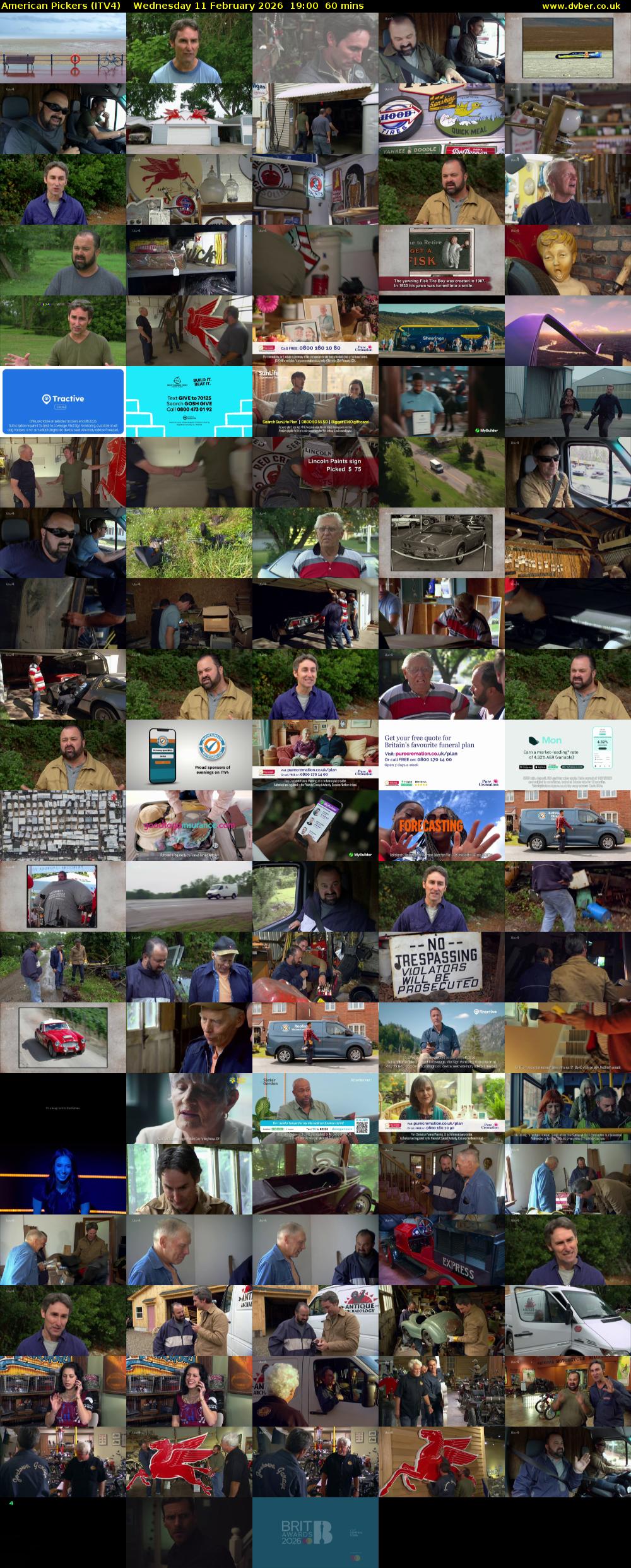 American Pickers (ITV4) Wednesday 11 February 2026 19:00 - 20:00
