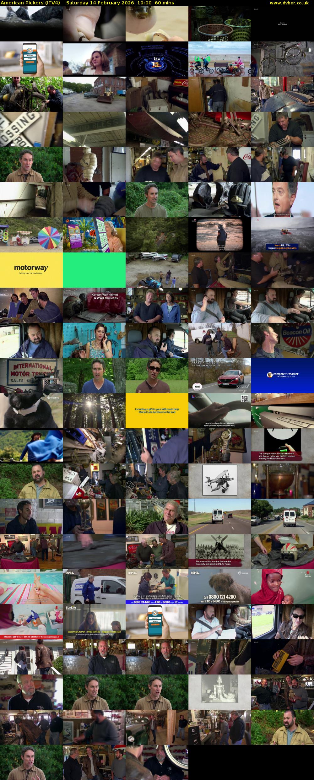 American Pickers (ITV4) Saturday 14 February 2026 19:00 - 20:00