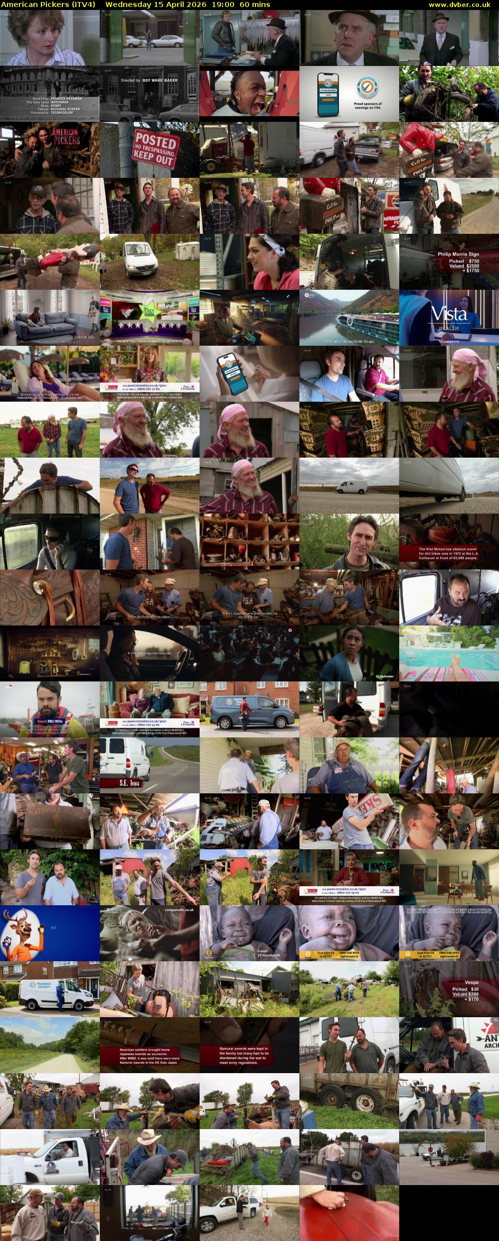 American Pickers (ITV4) Wednesday 15 April 2026 19:00 - 20:00