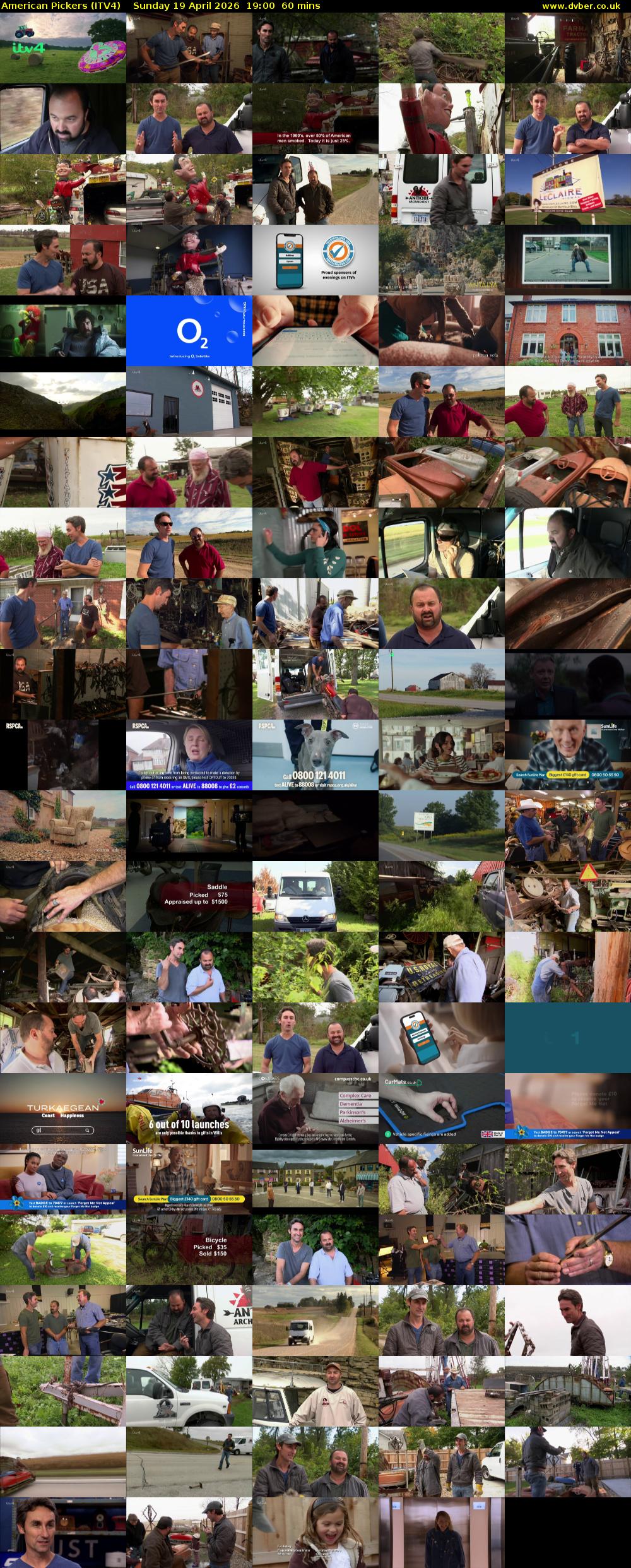 American Pickers (ITV4) Sunday 19 April 2026 19:00 - 20:00