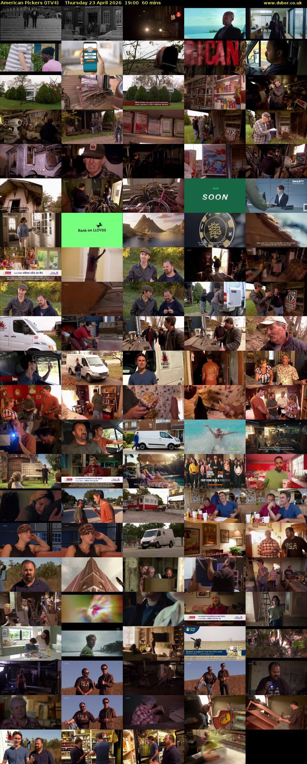 American Pickers (ITV4) Thursday 23 April 2026 19:00 - 20:00