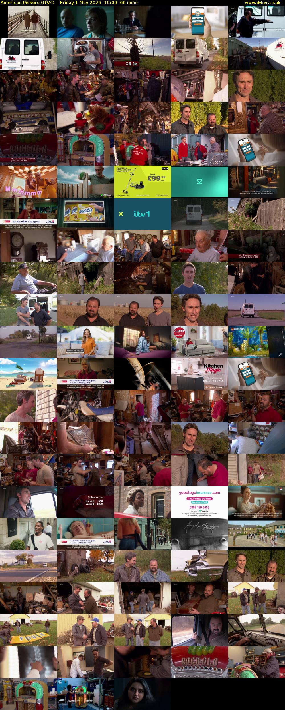 American Pickers (ITV4) Friday 1 May 2026 19:00 - 20:00