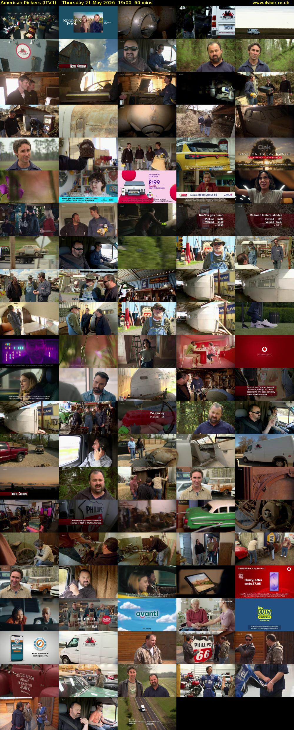 American Pickers (ITV4) Thursday 21 May 2026 19:00 - 20:00