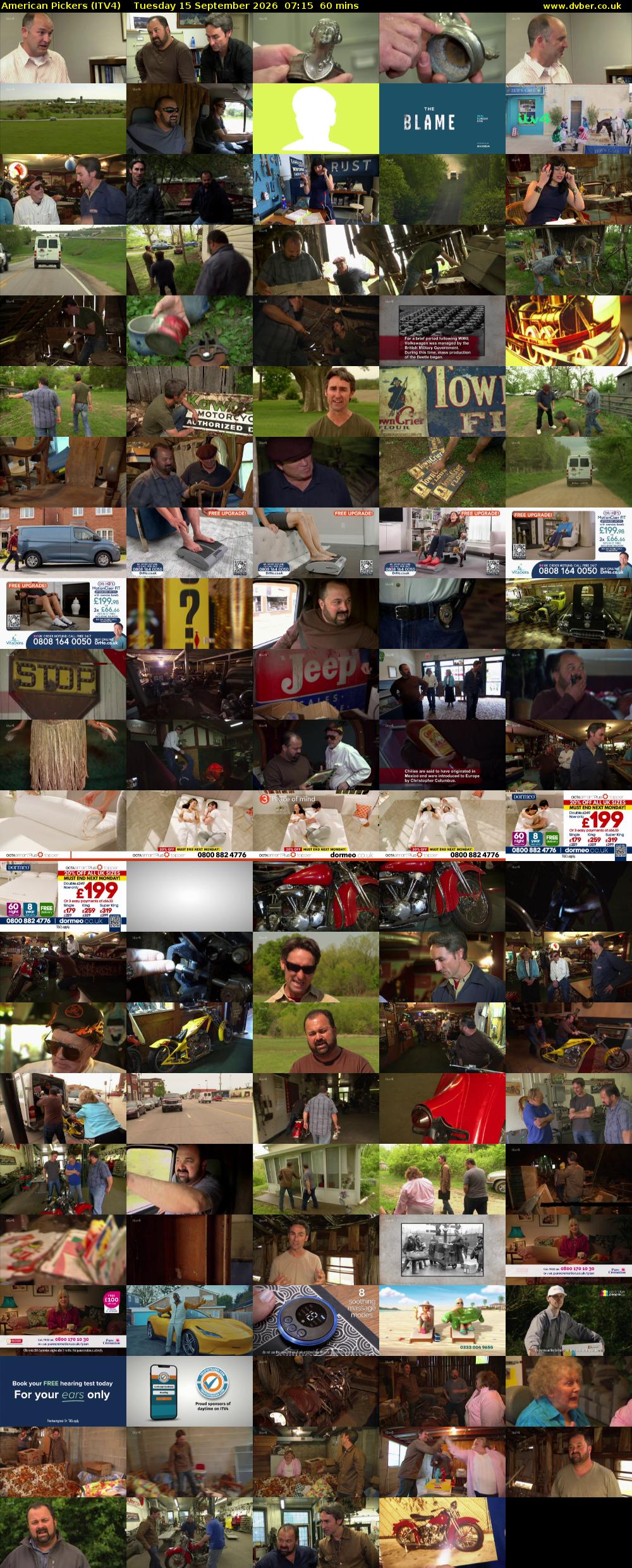 American Pickers (ITV4) Tuesday 15 September 2026 07:15 - 08:15