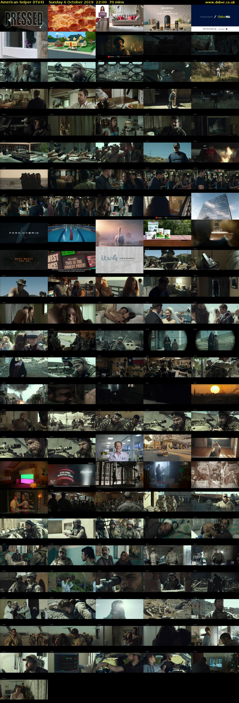 American Sniper (ITV4) Sunday 6 October 2019 22:00 - 23:10