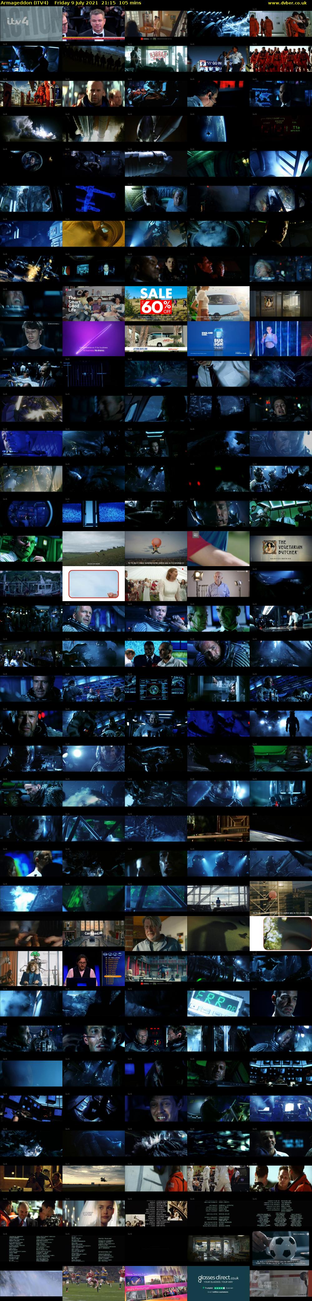 Armageddon (ITV4) Friday 9 July 2021 21:15 - 23:00