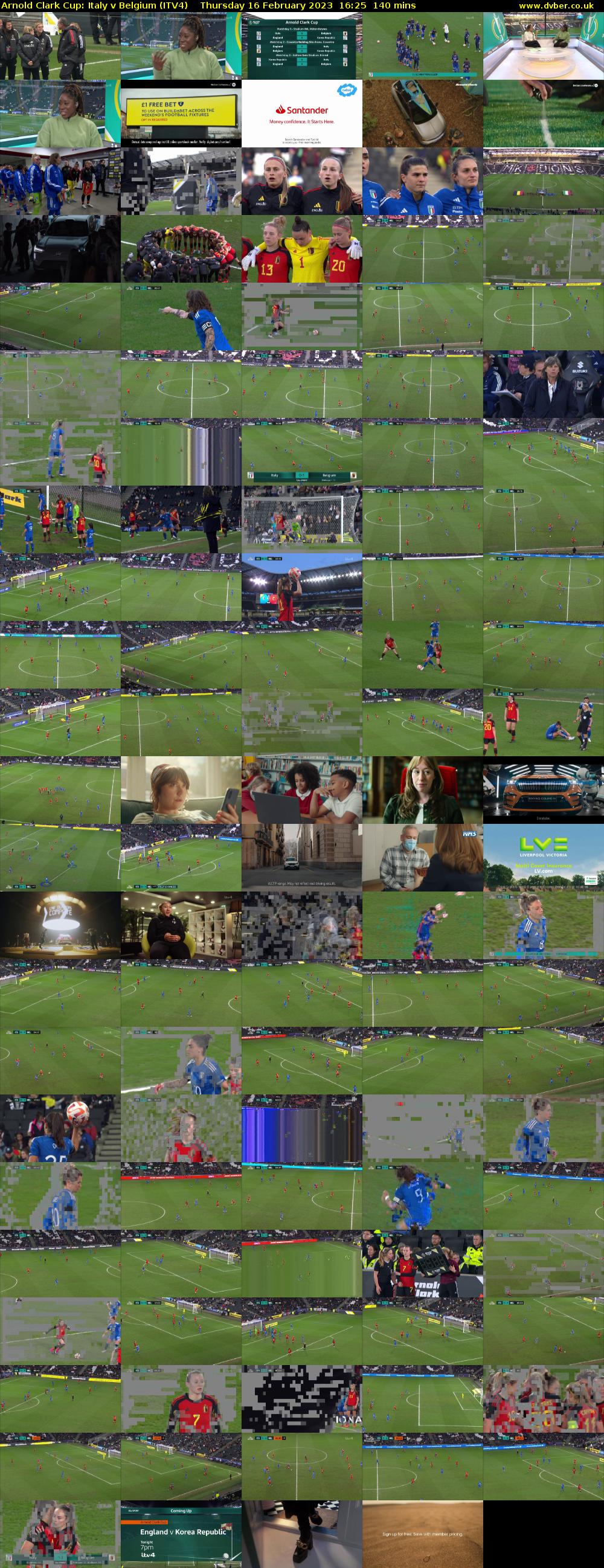 Arnold Clark Cup: Italy v Belgium (ITV4) Thursday 16 February 2023 16:25 - 18:45