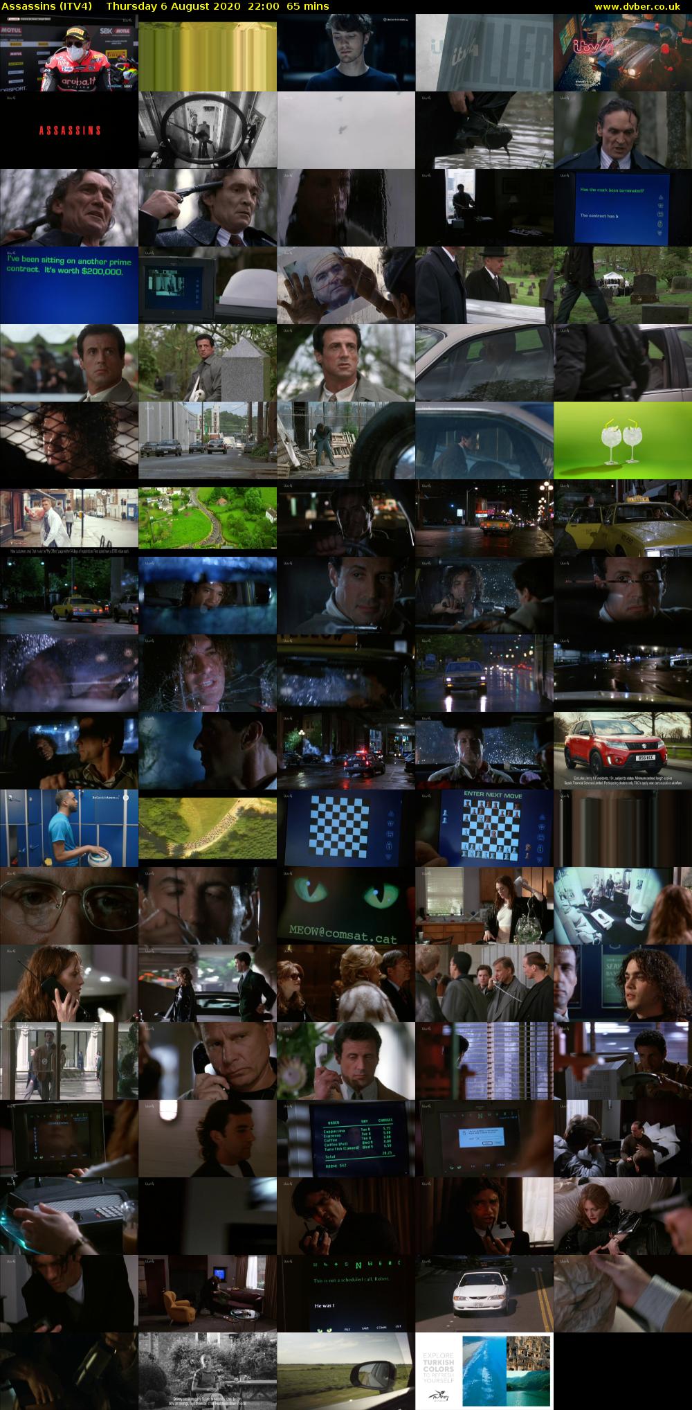 Assassins (ITV4) Thursday 6 August 2020 22:00 - 23:05