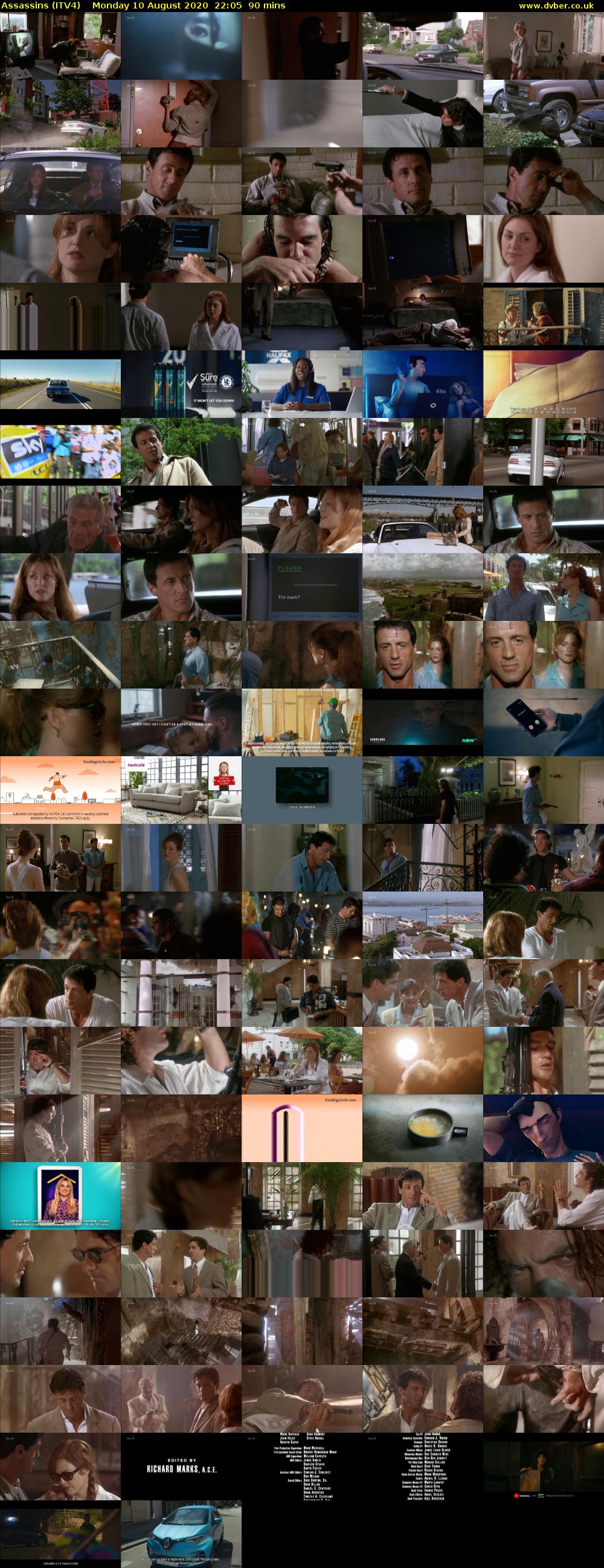 Assassins (ITV4) Monday 10 August 2020 22:05 - 23:35