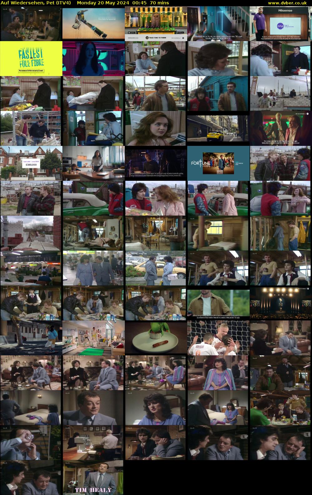Auf Wiedersehen, Pet (ITV4) Monday 20 May 2024 00:45 - 01:55