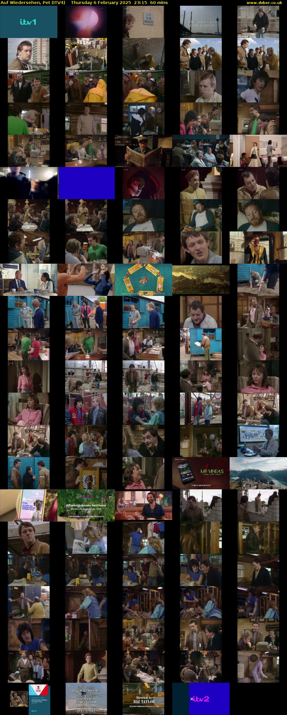 Auf Wiedersehen, Pet (ITV4) Thursday 6 February 2025 23:15 - 00:15