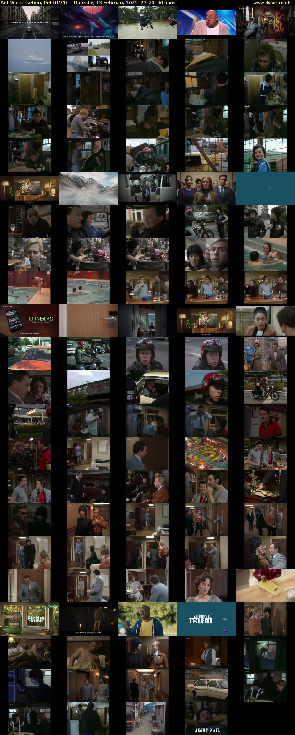 Auf Wiedersehen, Pet (ITV4) Thursday 13 February 2025 23:20 - 00:20