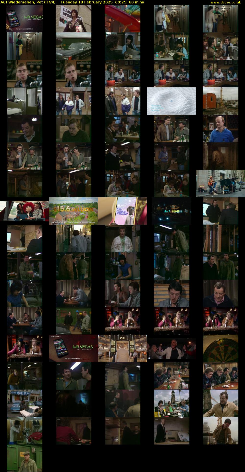 Auf Wiedersehen, Pet (ITV4) Tuesday 18 February 2025 00:25 - 01:25