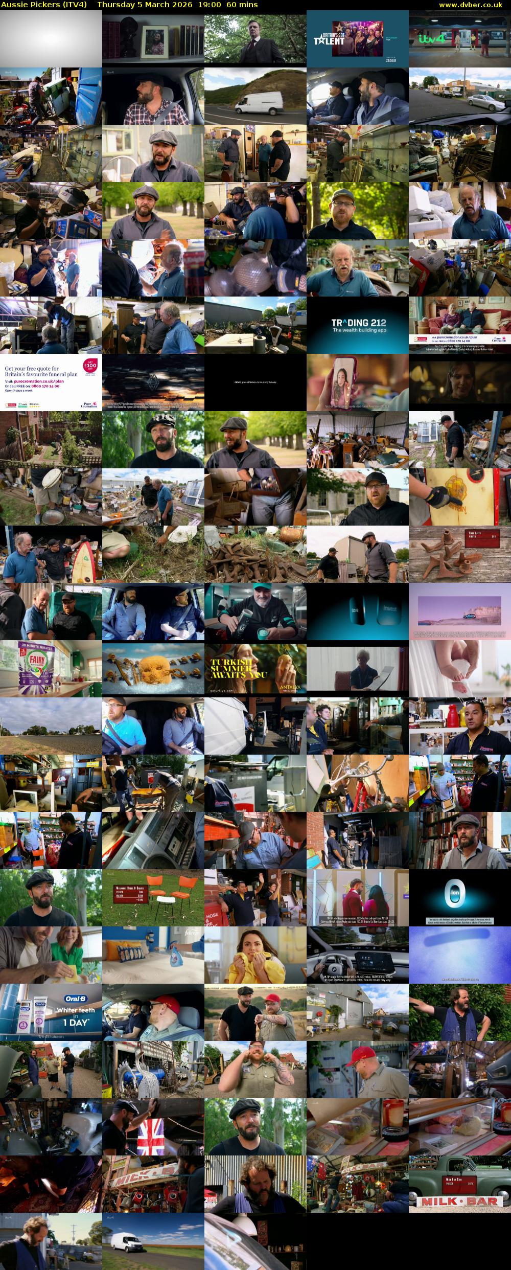 Aussie Pickers (ITV4) Thursday 5 March 2026 19:00 - 20:00