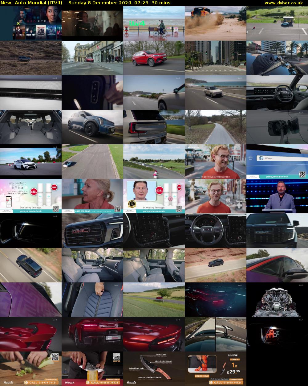 Auto Mundial (ITV4) Sunday 8 December 2024 07:25 - 07:55