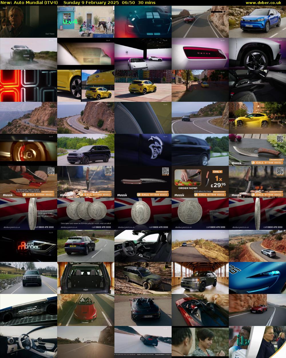 Auto Mundial (ITV4) Sunday 9 February 2025 06:50 - 07:20