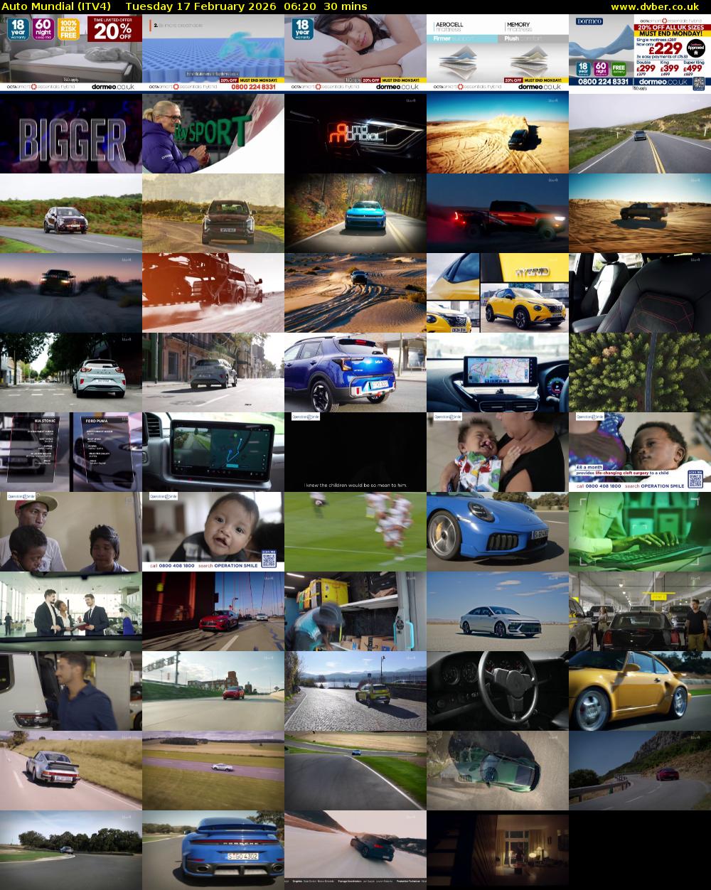 Auto Mundial (ITV4) Tuesday 17 February 2026 06:20 - 06:50