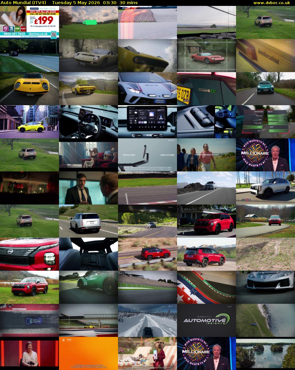 Auto Mundial (ITV4) Tuesday 5 May 2026 03:30 - 04:00