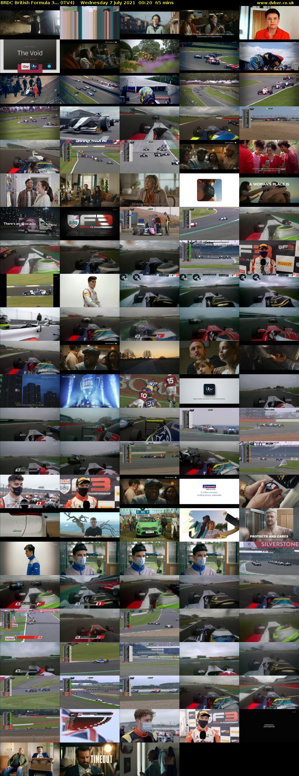 BRDC British Formula 3... (ITV4) Wednesday 7 July 2021 00:20 - 01:25