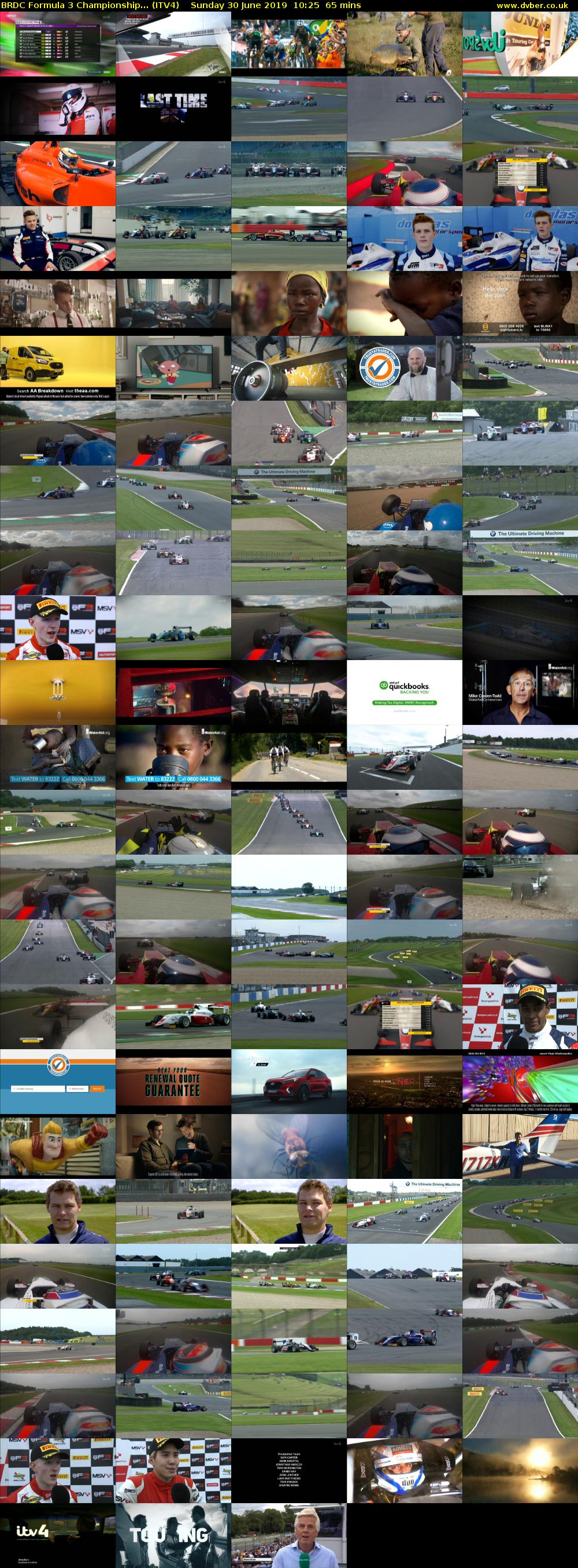 BRDC Formula 3 Championship... (ITV4) Sunday 30 June 2019 10:25 - 11:30