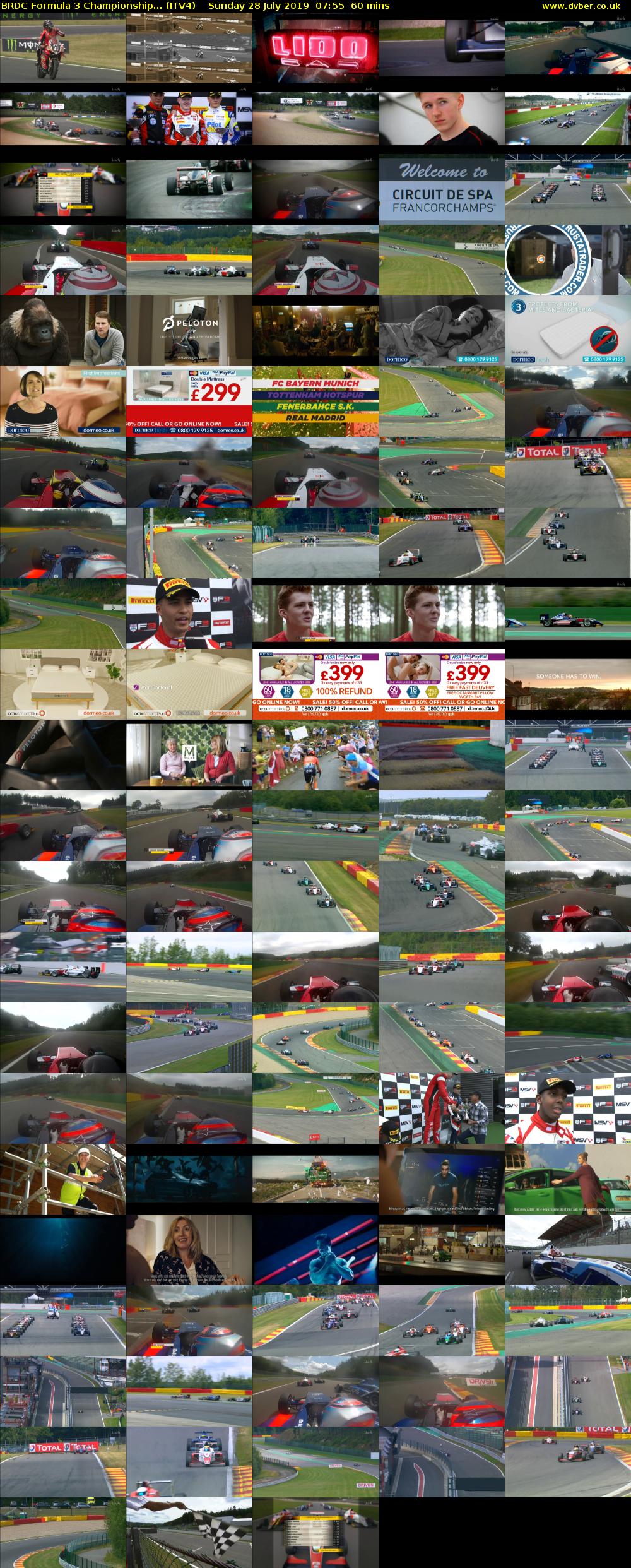 BRDC Formula 3 Championship... (ITV4) Sunday 28 July 2019 07:55 - 08:55