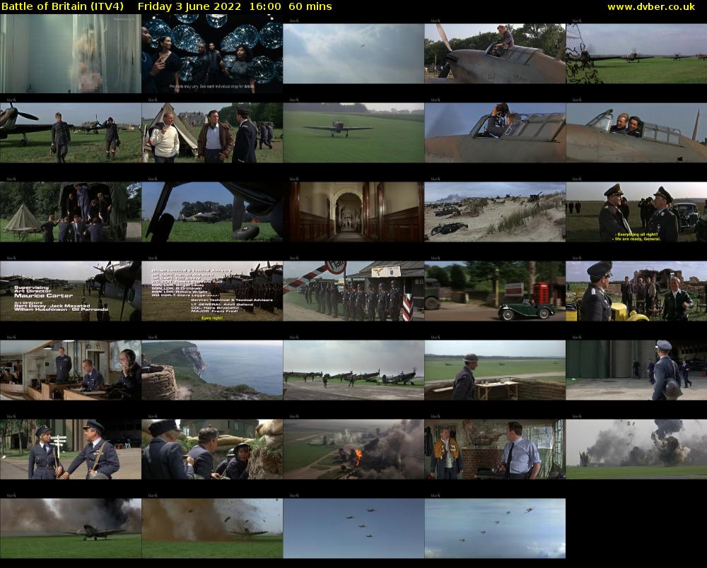 Battle of Britain (ITV4) Friday 3 June 2022 16:00 - 17:00