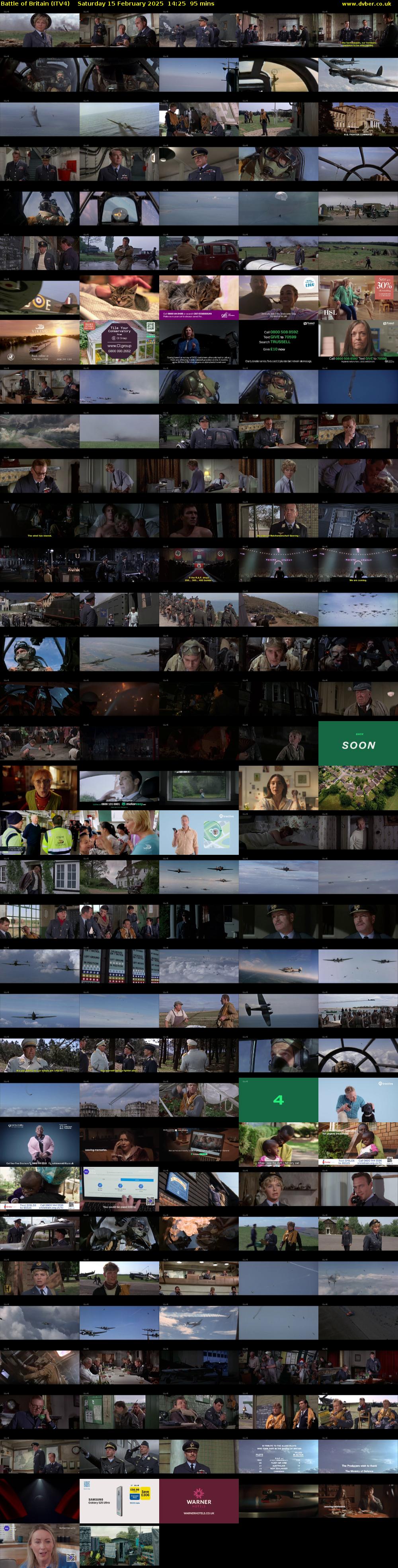 Battle of Britain (ITV4) Saturday 15 February 2025 14:25 - 16:00