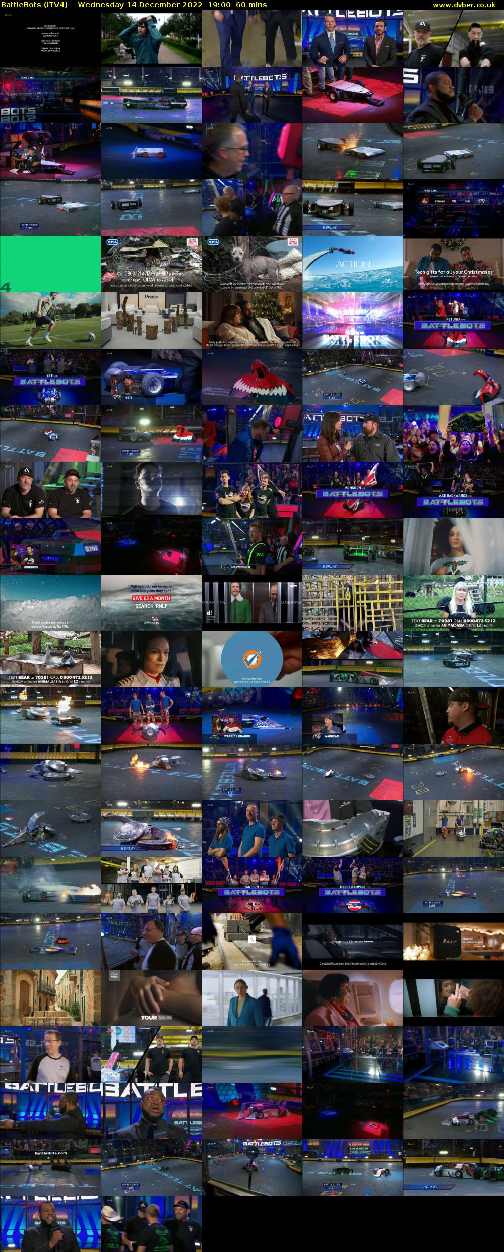 Battlebots (ITV4) Wednesday 14 December 2022 19:00 - 20:00