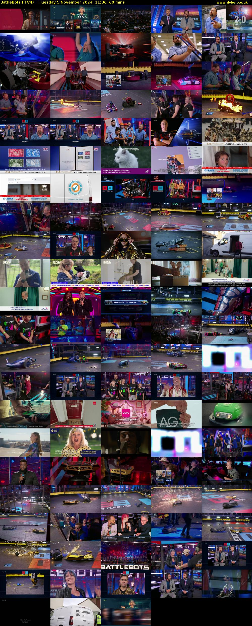 Battlebots (ITV4) Tuesday 5 November 2024 11:30 - 12:30