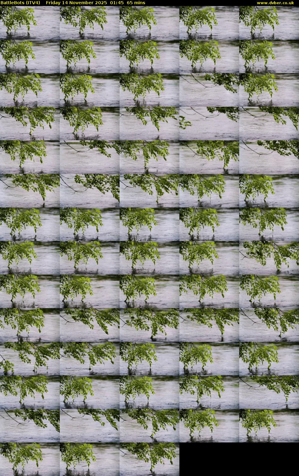 Battlebots (ITV4) Friday 14 November 2025 01:45 - 02:50