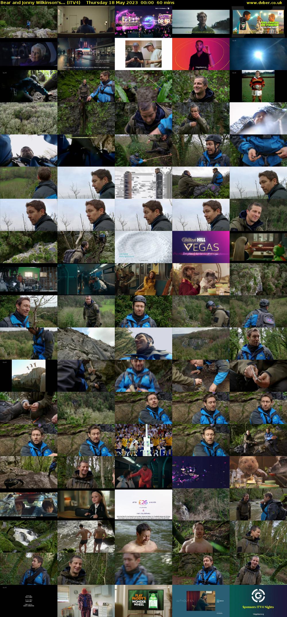 Bear and Jonny Wilkinson's... (ITV4) Thursday 18 May 2023 00:00 - 01:00