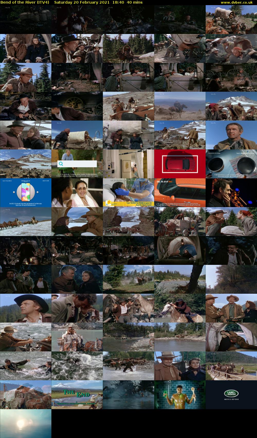 Bend of the River (ITV4) Saturday 20 February 2021 18:40 - 19:20