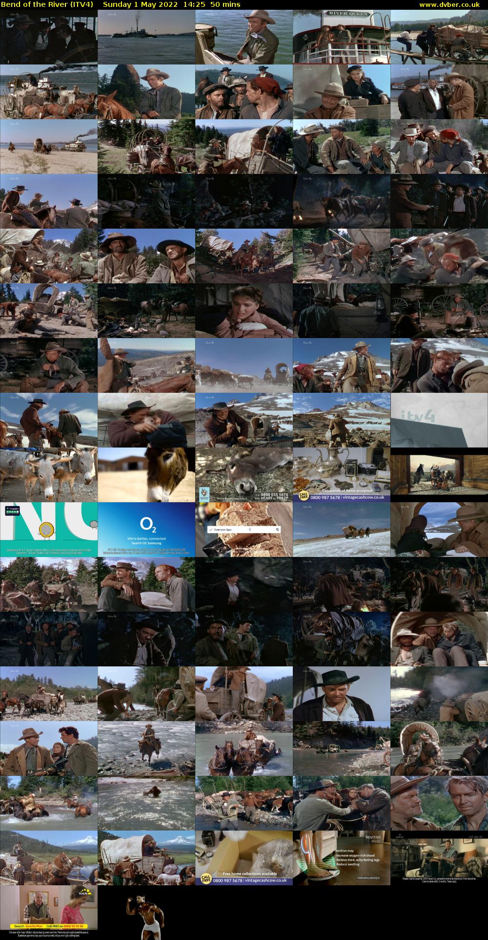 Bend of the River (ITV4) Sunday 1 May 2022 14:25 - 15:15
