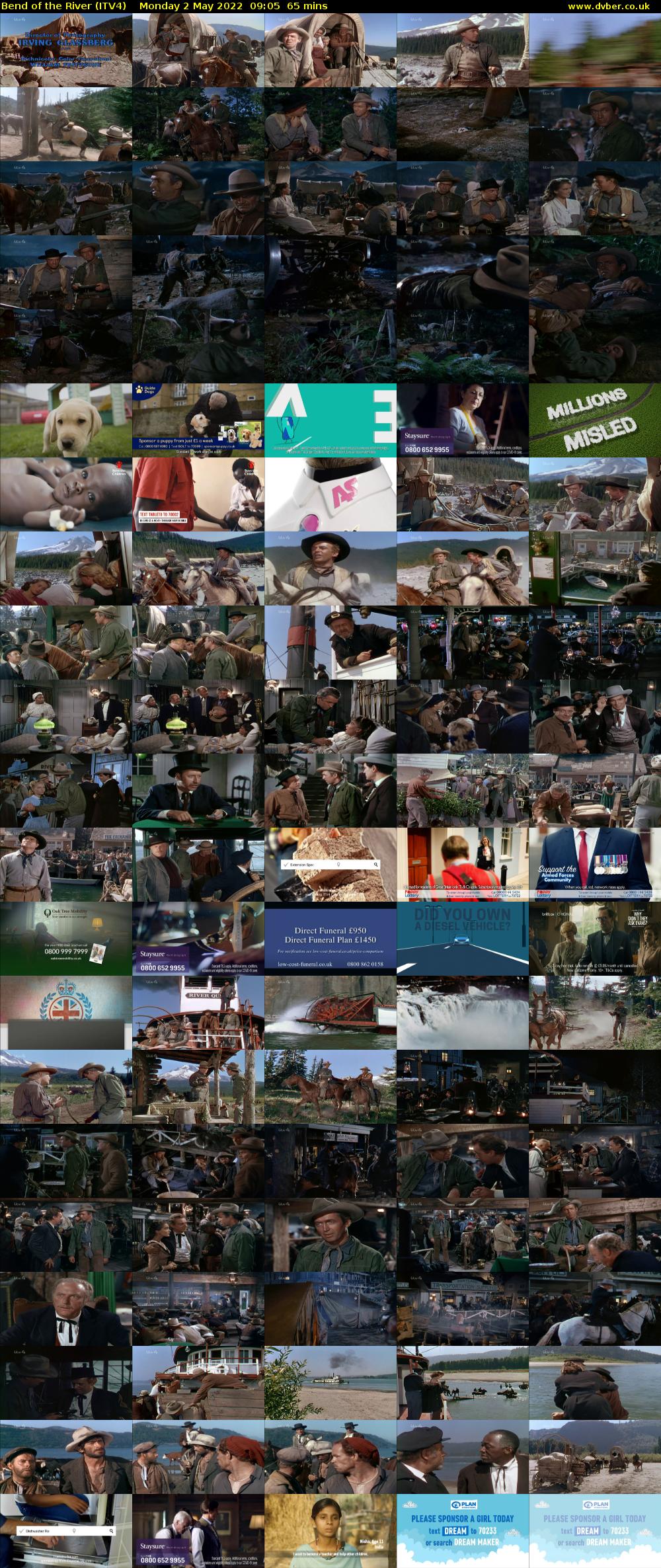 Bend of the River (ITV4) Monday 2 May 2022 09:05 - 10:10
