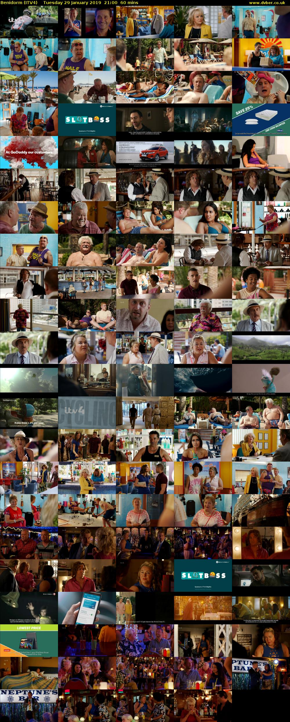Benidorm (ITV4) Tuesday 29 January 2019 21:00 - 22:00
