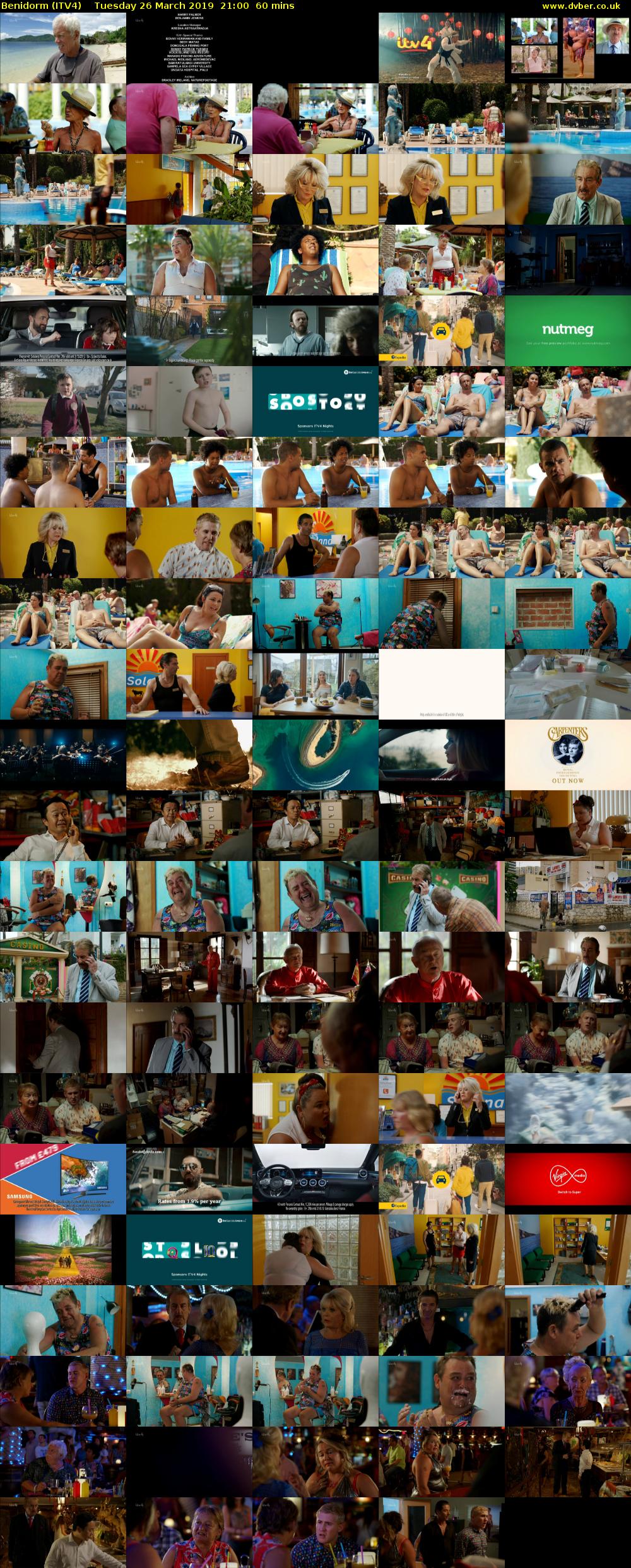 Benidorm (ITV4) Tuesday 26 March 2019 21:00 - 22:00