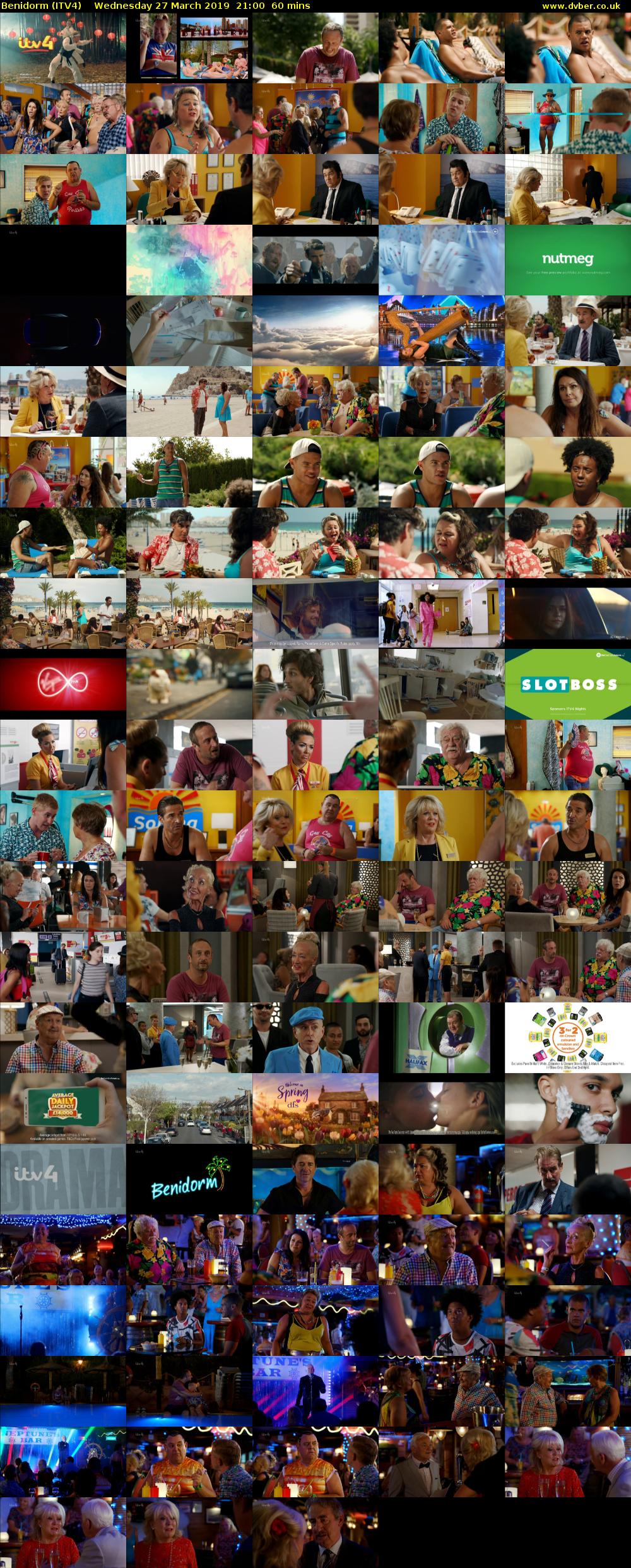 Benidorm (ITV4) Wednesday 27 March 2019 21:00 - 22:00