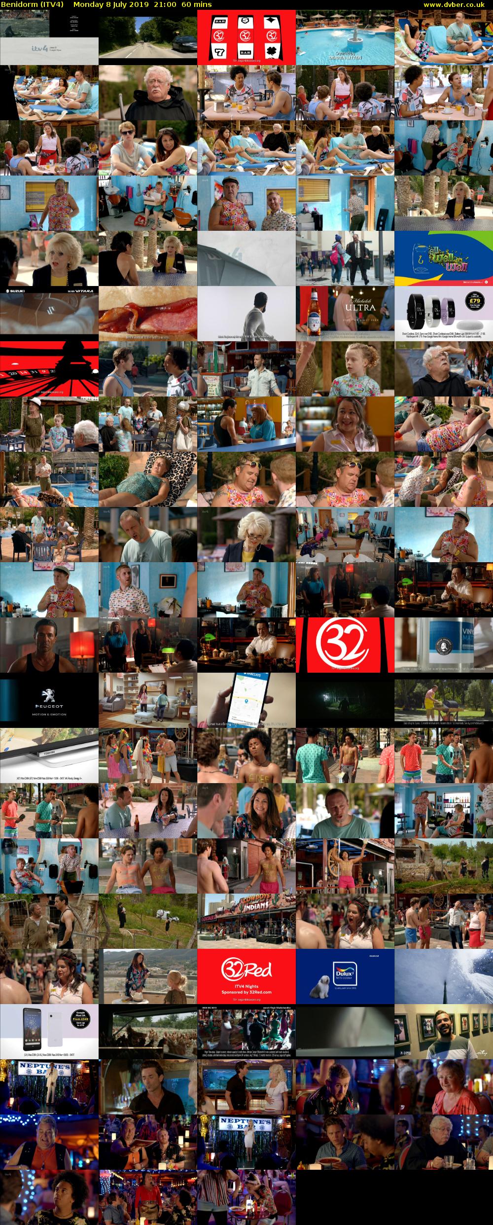 Benidorm (ITV4) Monday 8 July 2019 21:00 - 22:00
