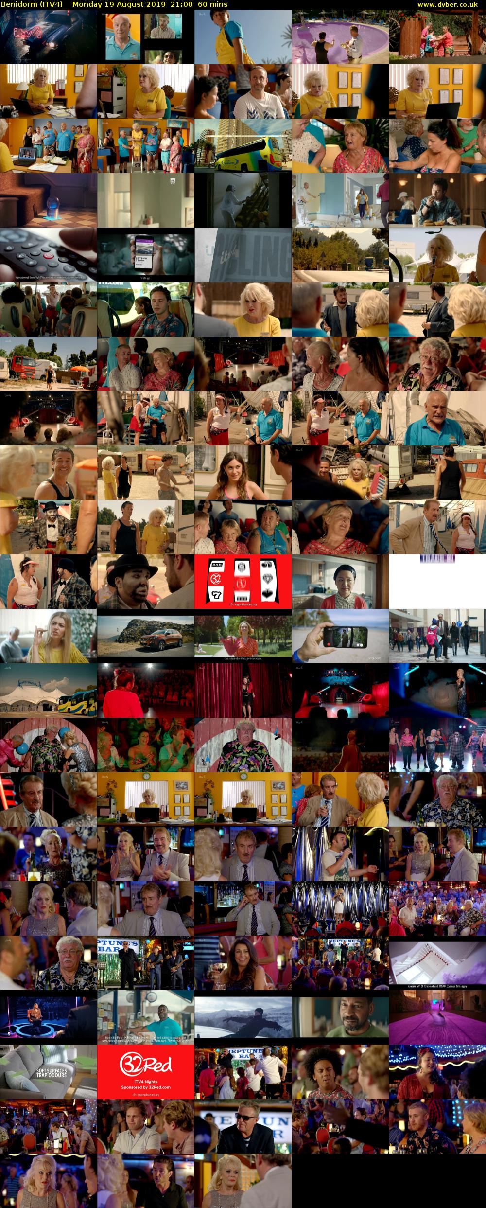 Benidorm (ITV4) Monday 19 August 2019 21:00 - 22:00