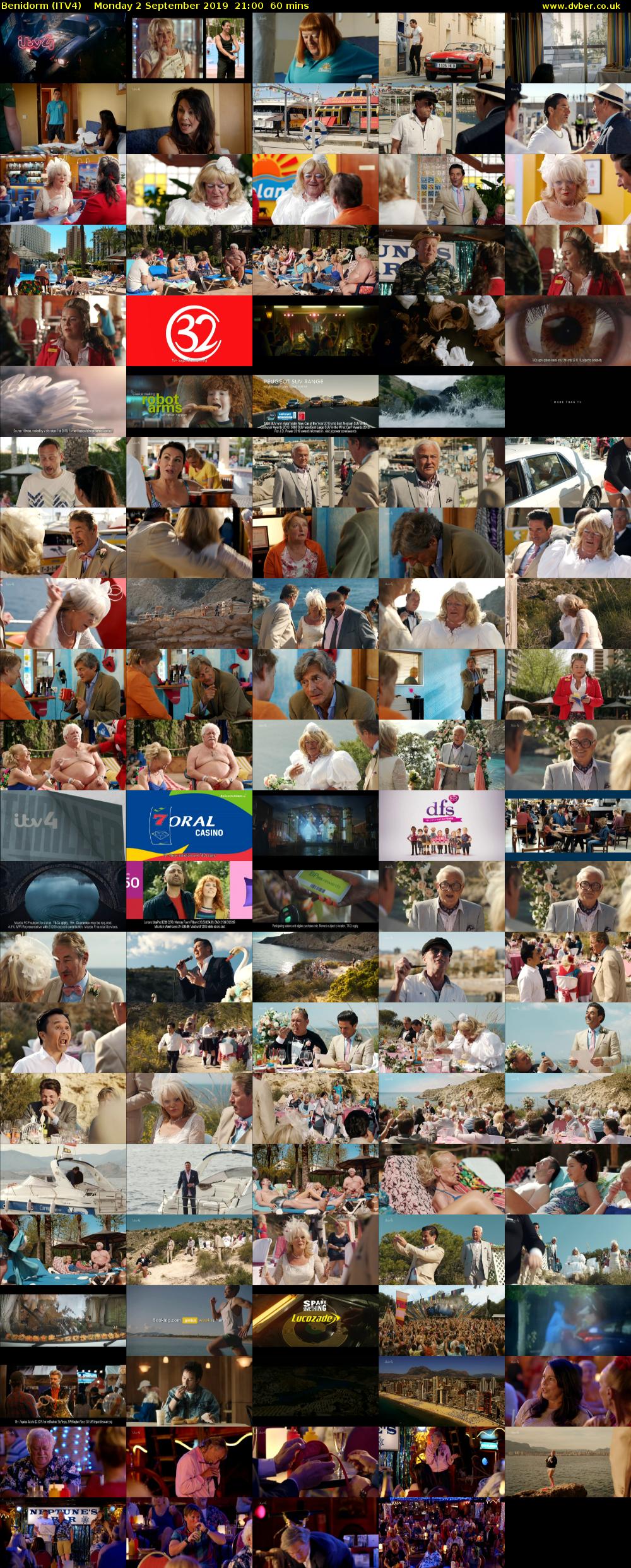Benidorm (ITV4) Monday 2 September 2019 21:00 - 22:00