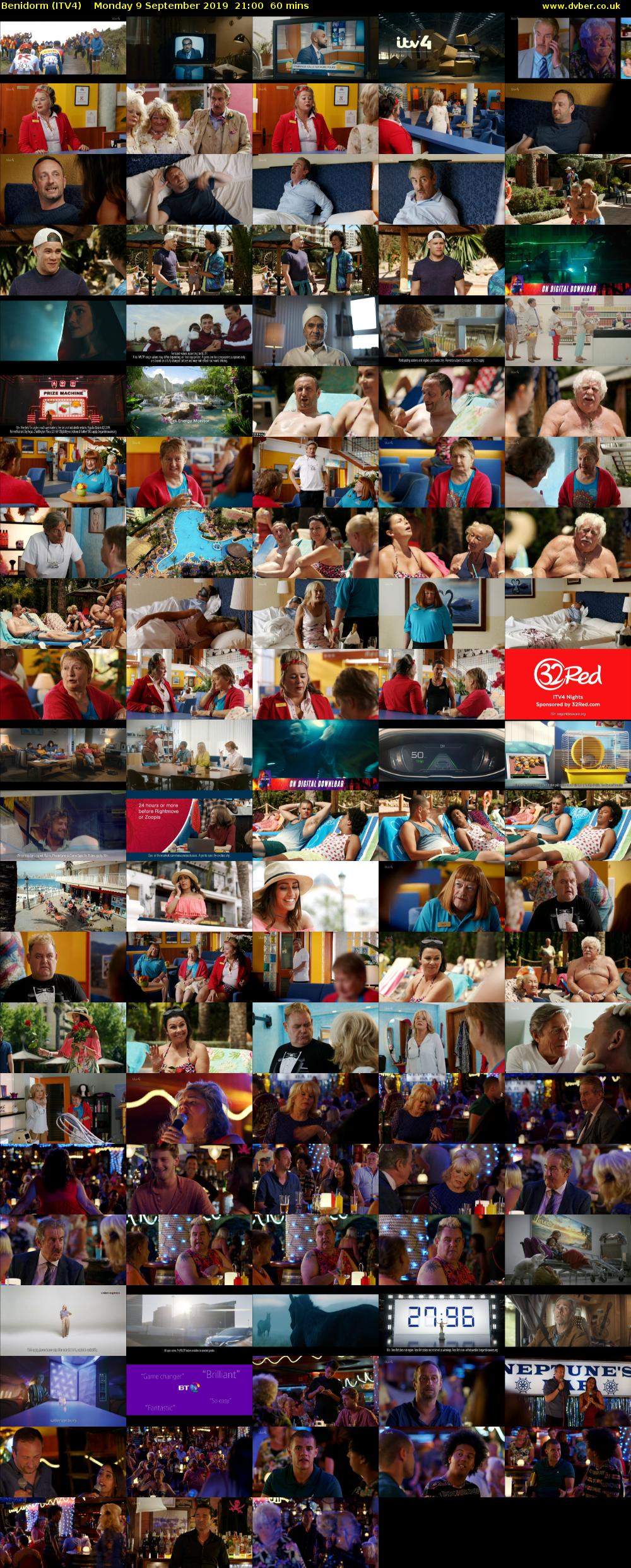Benidorm (ITV4) Monday 9 September 2019 21:00 - 22:00