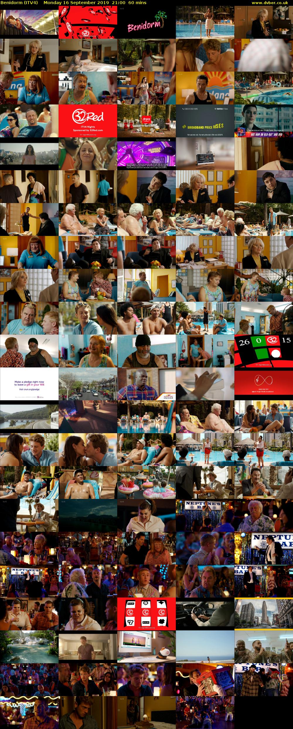 Benidorm (ITV4) Monday 16 September 2019 21:00 - 22:00