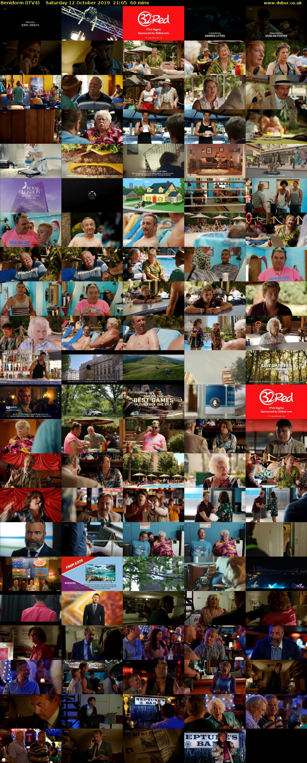 Benidorm (ITV4) Saturday 12 October 2019 21:05 - 22:05