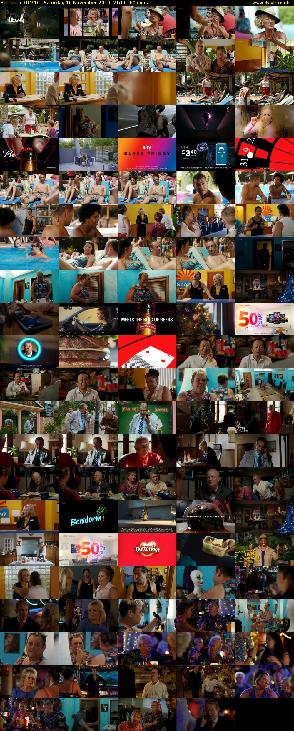 Benidorm (ITV4) Saturday 16 November 2019 21:00 - 22:00