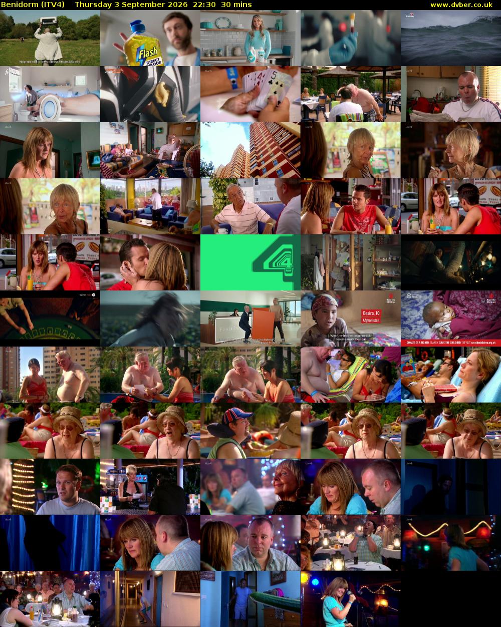 Benidorm (ITV4) Thursday 3 September 2026 22:30 - 23:00