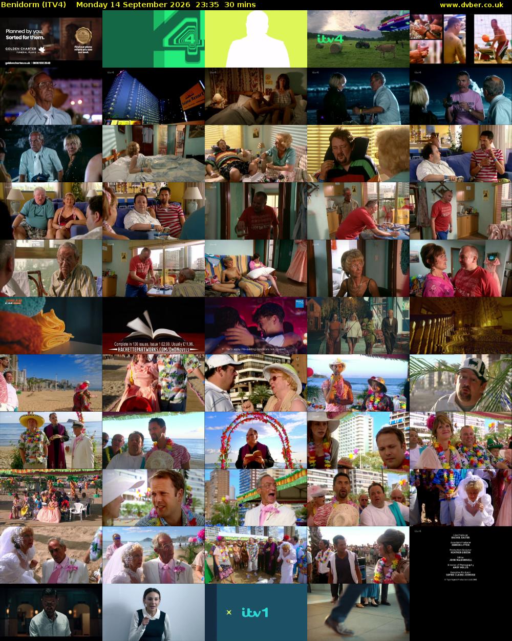 Benidorm (ITV4) Monday 14 September 2026 23:35 - 00:05