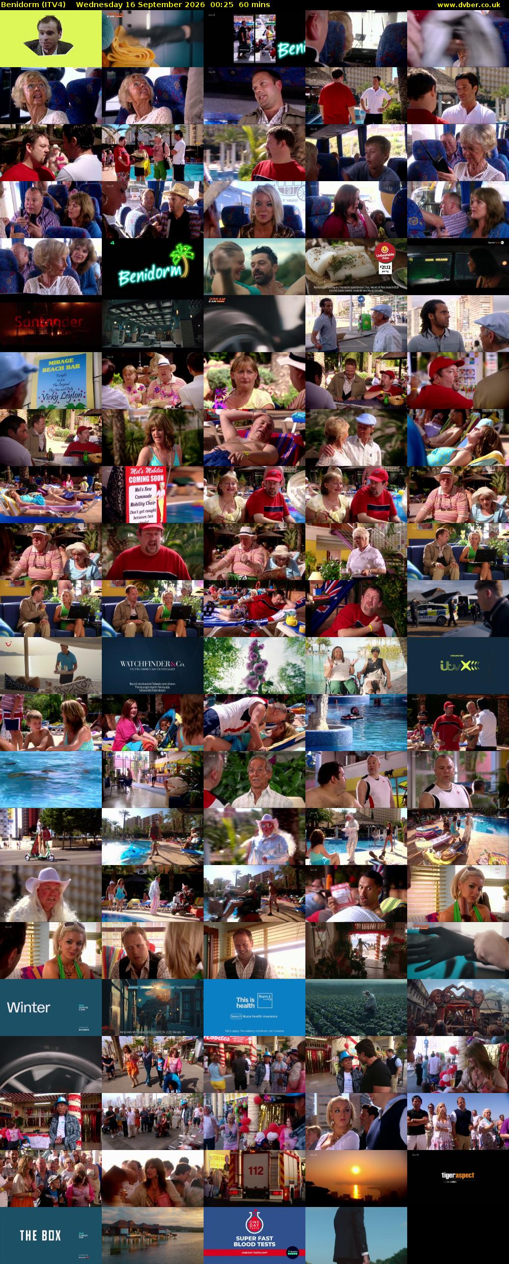 Benidorm (ITV4) Wednesday 16 September 2026 00:25 - 01:25